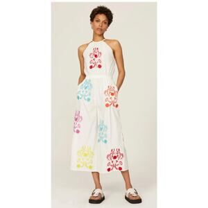 Something Navy Rainbow Jumpsuit S
